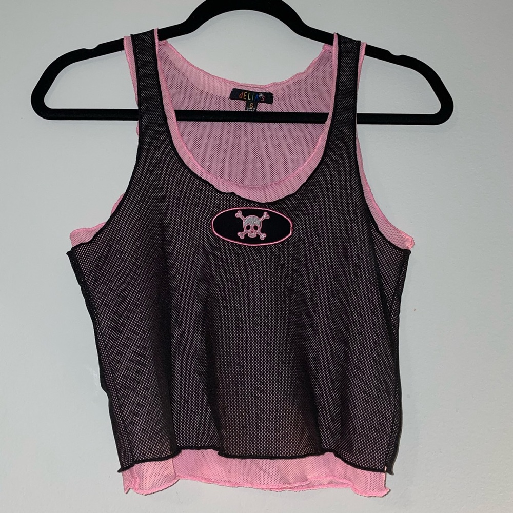 dELiA*s by Dolls Kill Skull Tank Top